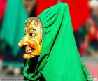 Máscara de bruja