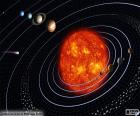 El Sistema Solar es el conjunto formado por el sol y todos los cuerpos celestes que se encuentran bajo su campo gravitatorio