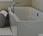 Bañera rectangular