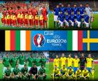 El Grupo E de la Euro 2016 está formado por las selecciones de Bélgica, Italia, Irlanda y Suecia