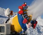Cañon de nieve