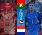 Portugal vs Francia, final Euro 2016, 10 de julio 2016 en el estadio de Saint-Denis, Francia