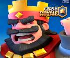 El imagen del icono de Clash Royale es el rey