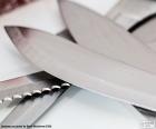 Hojas cuchillos de cocina