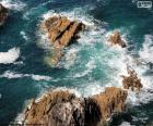 Rocas en el mar