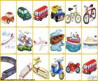 Los principales medios de transporte: Acuáticos, Terrestre y Aéreos. Para que los niños los aprendan