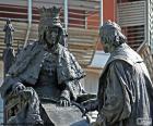 Monumento a Isabel la Católica y Cristóbal Colón, Granada, España