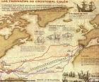 Las travesías de Cristobal Colón, hizo un total de cuatro viajes a América entre 1492 y 1502