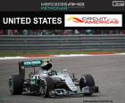 Nico Rosberg, segundo en el Gran Premio de Estados Unidos 2016, con su Red Bull