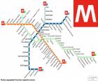 Mapa del Metro de Roma