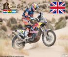 Sam Sunderland campeón en motos del Dakar 2017