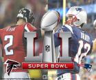 Super Bowl 2017. New England Patriots versus Atlanta Falcons, en el NRG Stadium de Houston, Texas, el 5 de febrero de 2017