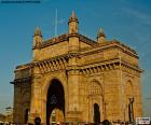 La Puerta de la India es un monumento de la ciudad de Bombay, India