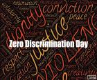 Día para la Cero Discriminación, 1 de marzo. Para acabar con la discriminación y celebrar la diversidad, la tolerancia y la inclusión