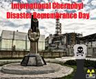Día Internacional de Recordación del Desastre de Chernóbil, 26 de abril. En 1986 una explosión en la central nuclear de Chernóbil propago una nube radioactiva en gran parte de lo que fue la Unión Soviética. Casi 8.4 millones de personas fueron expuestas a la radiación