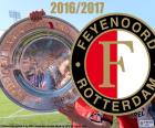 Feyenoord Rotterdam, campeón de la liga holandesa de fútbol Eredivisie 2016-2017, 18 años después