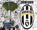 La Juventus de Turín campeón de la Serie A 2016-2017, el sexto scudetto consecutivo