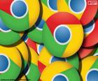 Logo de Google Chrome, un navegador web desarrollado por Google