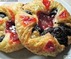 El wienerbrød es un pastel dulce de origen danés