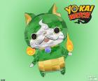 Esmenyan es una versión de Jibanyan con un cuerpo de esmeralda.  Si pudieses venderlo, te darían más de 100 millones. Yo-Kai Watch
