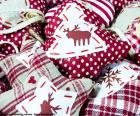 Adornos de Navidad, de tela