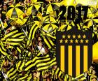Club Atlético Peñarol de Montevideo, campeón del Campeonato Uruguayo de Primera División 2017 y del torneo Clausura 2017