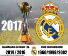 El Real Madrid, tricampeón de la Copa Mundial de Clubes FIFA, 2017, 2016 y 2014
