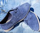 Zapatos de hombre azules