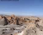 El valle de la Luna es un paraje desértico, ubicado en el desierto de Atacama, Chile