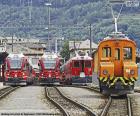 Trenes en la estación