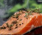 Cocinando Salmón