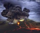 Erupción volcánica