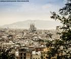 Bonita imagen de la cuidad de Barcelona