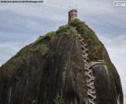 El peñón de Guatapé, o piedra del Peñol, es un monolito de 220 metros de altura localizado en Guatapé, Antioquia, Colombia