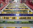 Escalera de Selarón, Brasil