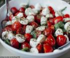 Ensalada de tomate y mozzarella