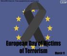 El 11 de marzo se celebra el Día Europeo en Memoria de las Víctimas del Terrorismo