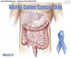 31 de marzo Día Mundial Contra el Cáncer de Colon, es importante concienciar de la necesidad de adoptar hábitos saludables para la prevención de este tumor, así como de la importancia de su diagnóstico precoz