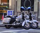 Motos de la policía de Nueva York