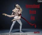 Día Internacional de la Danza, 29 de abril. El objetivo del Día Internacional de la Danza es reunir a todas las personas que han elegido esta forma de expresión para superar todo tipo de barreras culturales, políticas, éticas, y celebrar la danza y su diversidad