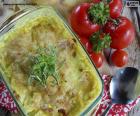Unas deliciosas patatas al horno gratinadas