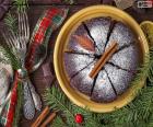 Una deliciosa tarta de chocolate para celebrar la Navidad