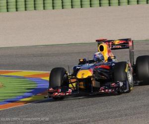 Puzzle de Red Bull RB7 - 2011 -