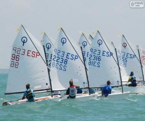 Puzzle de Regata Optimist