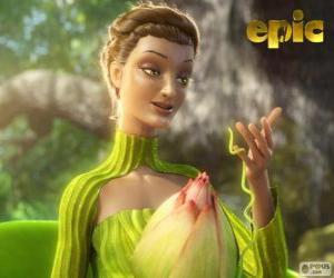 Puzzle de Reina Tara, la reina del bosque, la madre naturaleza