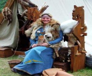 Puzzle de Reina vikinga