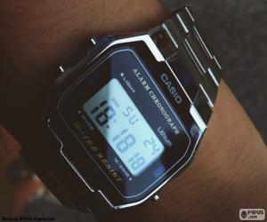 Puzzle de Reloj vintage Casio