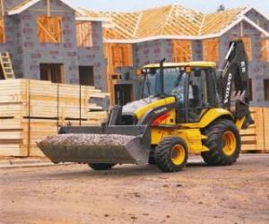 Puzzle de Retroexcavadora