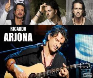 Puzzle de Ricardo Arjona, es un cantautor guatemalteco