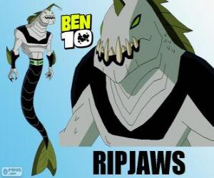 Puzzle de Ripjaws o Fauces, Ben 10